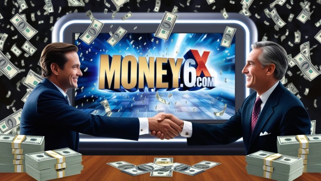 Money6x.com logo, representing a gateway to financial success and opportunities for wealth growth.